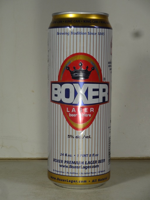 Boxer Lager - 24oz - 'King Can' - T/O